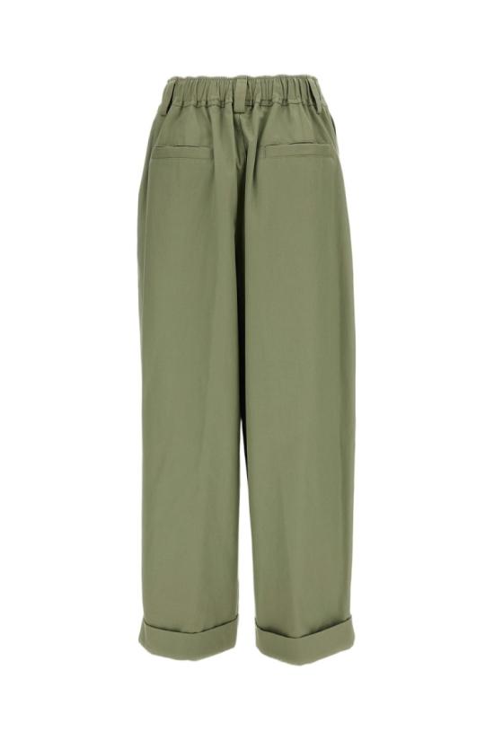 26FW 마르니 스트레이트 팬츠 PAMA0646J0UTC64600V18 Green - MARNI