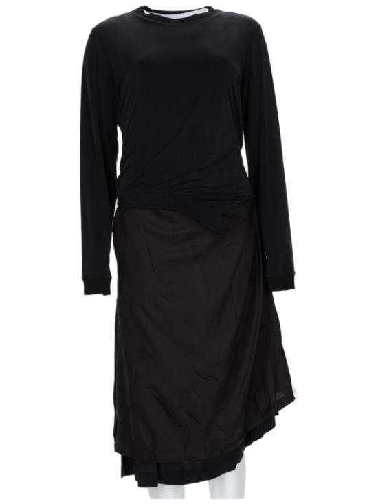 26SS 마르지엘라 롱 원피스 S51DD0059 MTJ041900 Black
