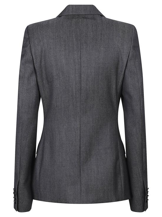 26FW 발렌시아가 더블 브레스티드 테일러드 자켓 872296TUT444100 Grey - BALENCIAGA