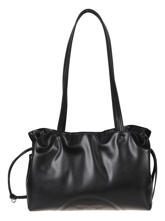26FW 토리버치 엘라 리사이클드 드로스트링 스몰 토트 핸드백 178768 001 Black - TORY BURCH