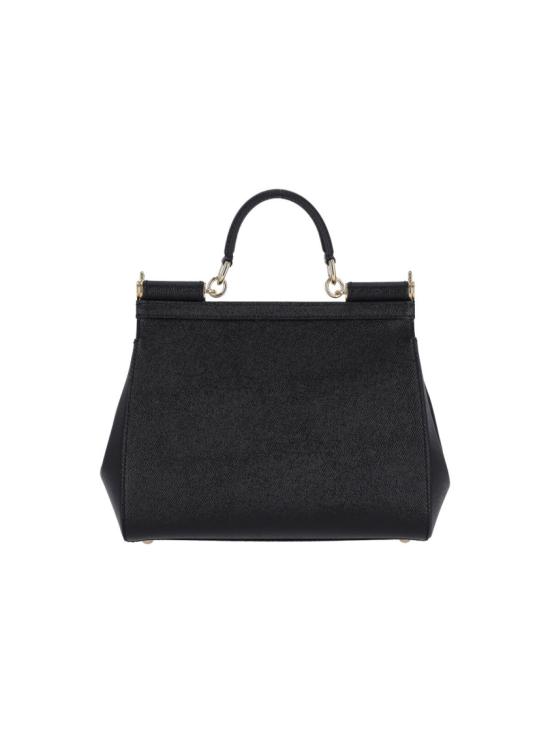 26FW 돌체앤가바나 라지 시실리 핸드백 BB6002 B100180999 Black - DOLCE & GABBANA