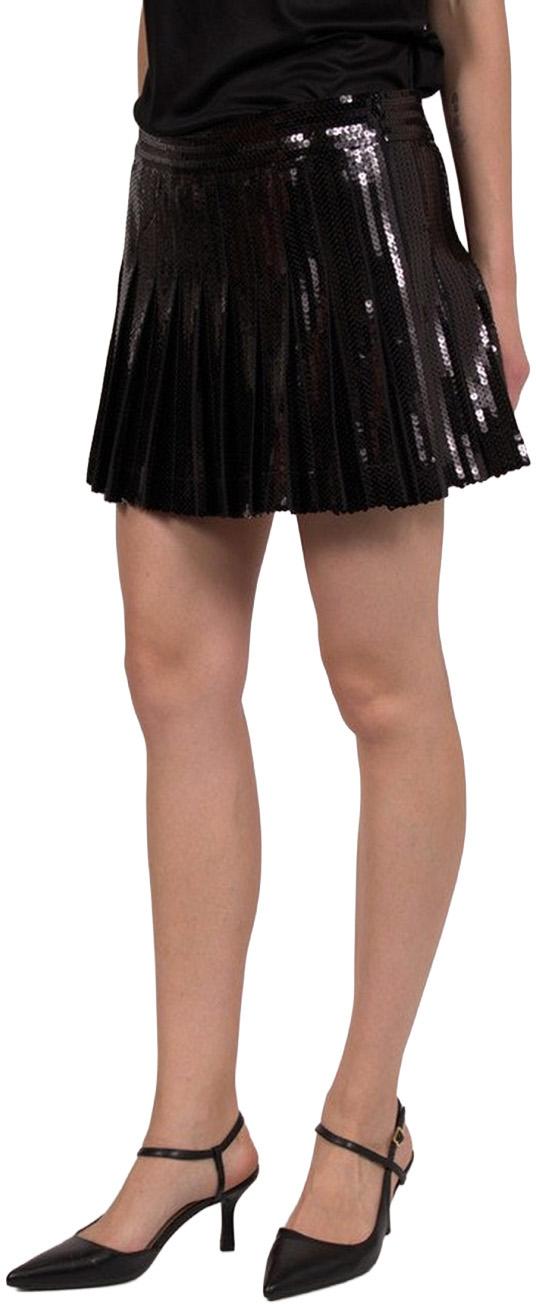 25SS 파로쉬 미디 스커트 D600521GODOT013 BLACK - PAROSH
