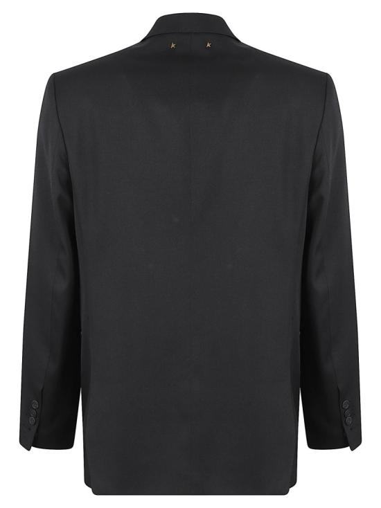 26FW 골든구스 더블 브레스티드 블레이저 GMP00835P00152190100 Black - GOLDEN GOOSE