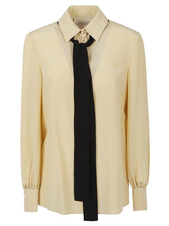 26FW 발렌티노 가라바니 블라우스 9B3AB8M521B ZEP Neutrals