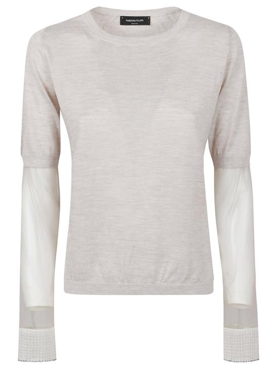 26FW 파비아나 필리피 스웨터 MAD216F006M3190167 Neutrals