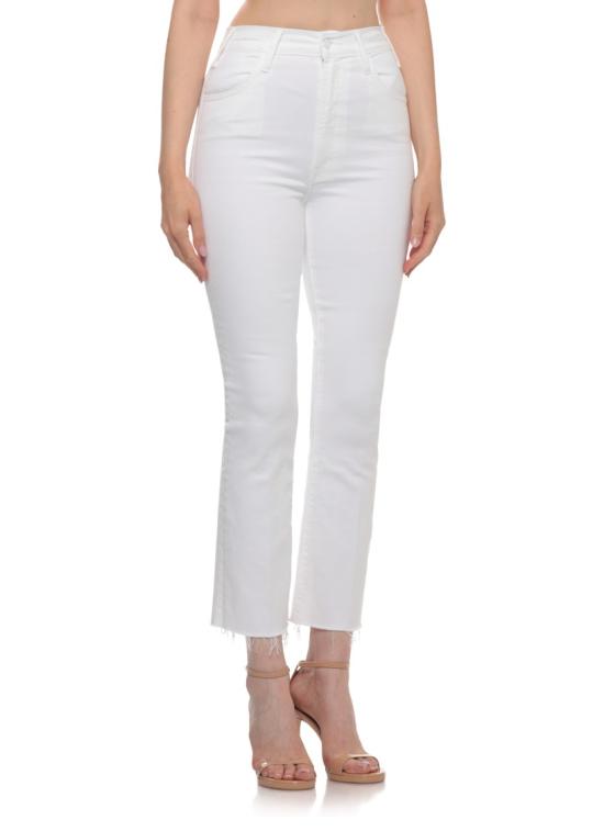 26SS 마더 데님 팬츠 1117 753THE HUSTLERFOT White - MOTHER