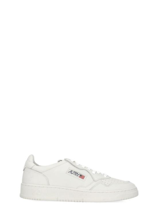 26FW 오트리 메달리스트 로우 스니커즈 AULMSG10SOLIDGOAT WHITE