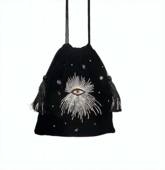 25SS 하물렛 숄더백 HAMSA BAG Black