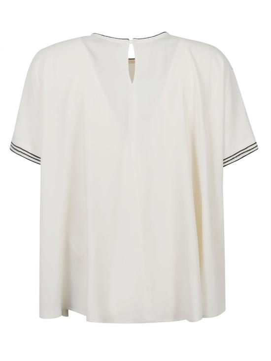 26FW 파비아나 필리피 반팔 티셔츠 TPD216F729M3570145 White - FABIANA FILIPPI