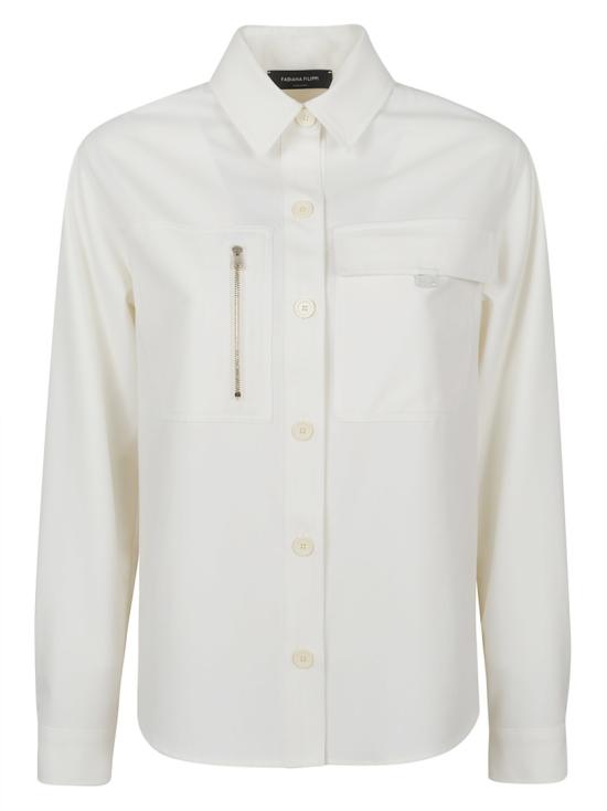 26FW 파비아나 필리피 셔츠 CAD216F173M5210145 White
