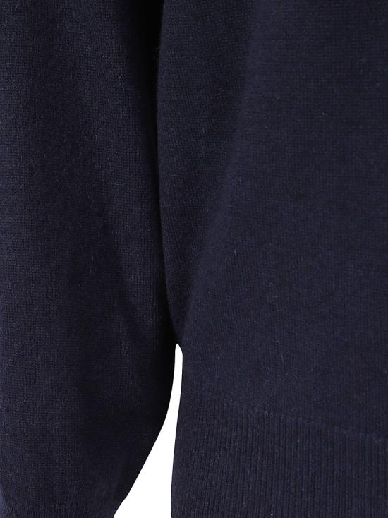 26FW 브루넬로 쿠치넬리 캐시미어 니트 M2200100 CW425 Blue - BRUNELLO CUCINELLI