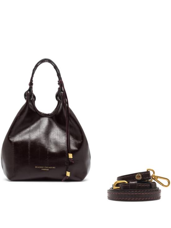 26FW 지아니 끼아리니 토트백 BS 12678 EEL PSLY Black - GIANNI CHIARINI