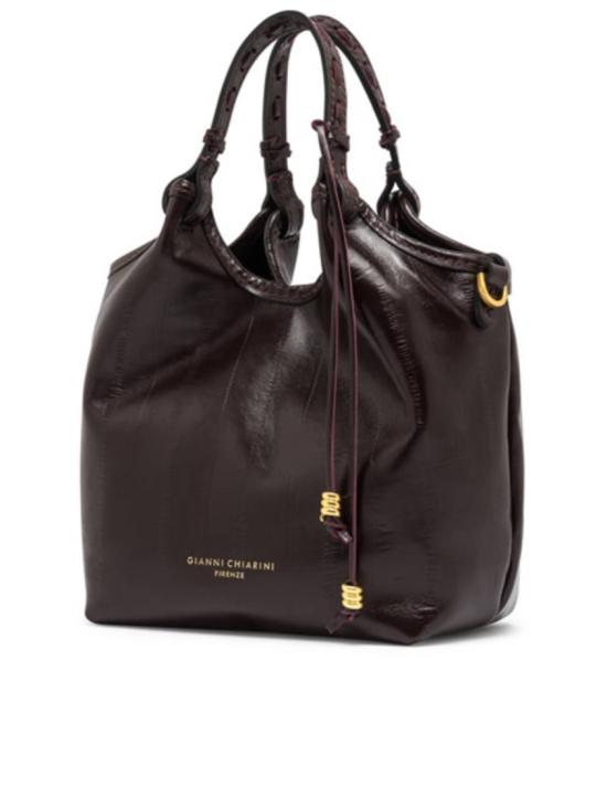 26FW 지아니 끼아리니 토트백 BS 12678 EEL PSLY Black - GIANNI CHIARINI