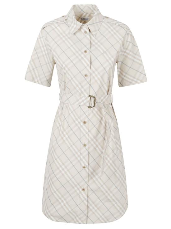 26FW 버버리 미디 원피스 8126850 C5693 Neutrals