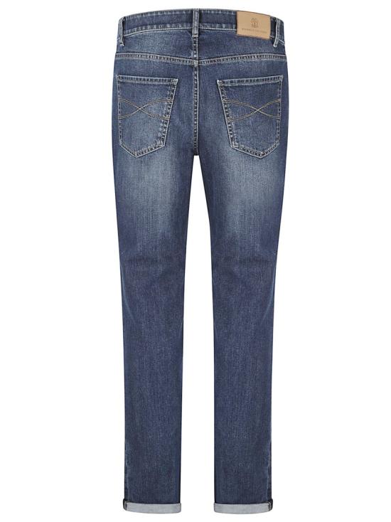 26FW 브루넬로 쿠치넬리 라이트웨이트 데님 팬츠 팬츠 M283PD3210 C1468 Blue - BRUNELLO CUCINELLI