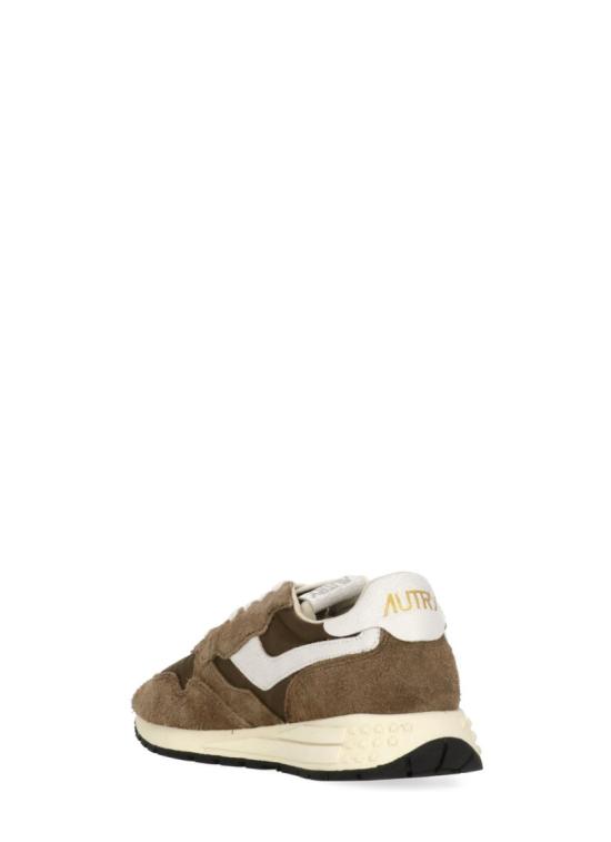 26FW 오트리 릴윈드 로우 나일론 스웨이드 스니커즈 WWLMNC39WHT TUNDRA Brown - AUTRY