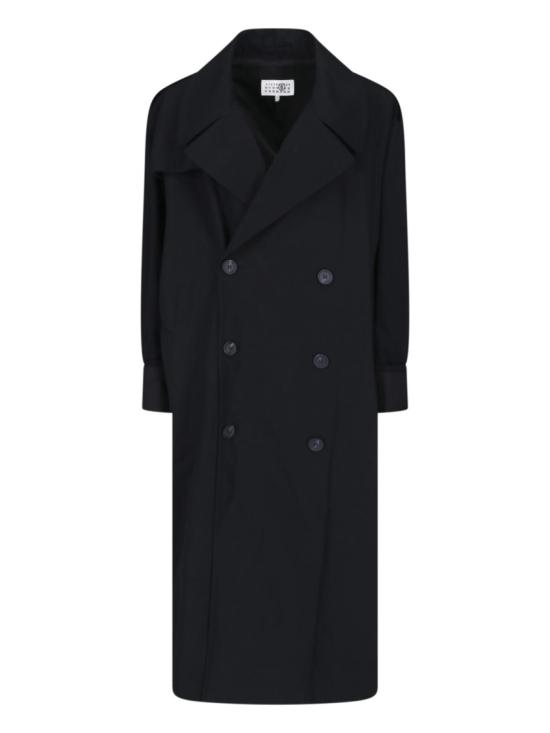 26FW MM6 메종마르지엘라 코트 S52AH0081 M36019900 Black