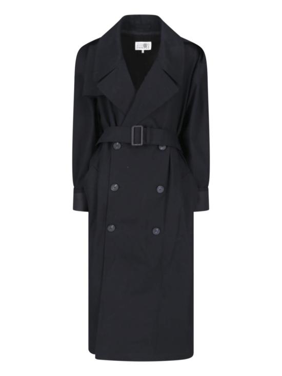 26FW MM6 메종마르지엘라 코트 S52AH0081 M36019900 Black - MM6 MAISON MARGIELA