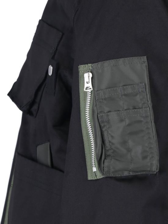 26FW 사카이 봄버 자켓 26 04031M001 Black - SACAI