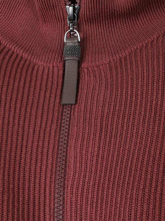 26FW 브루넬로 쿠치넬리 가디건 M19194706 C9791 Burgundy - BRUNELLO CUCINELLI