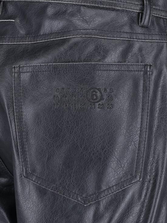 26FW MM6 메종마르지엘라 스트레이트 팬츠 SH0LA0046 M35455900 Black - MM6 MAISON MARGIELA