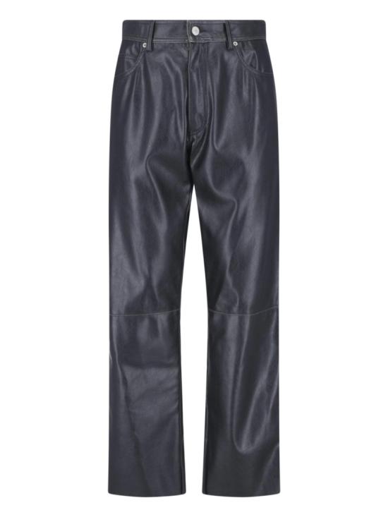 26FW MM6 메종마르지엘라 스트레이트 팬츠 SH0LA0046 M35455900 Black