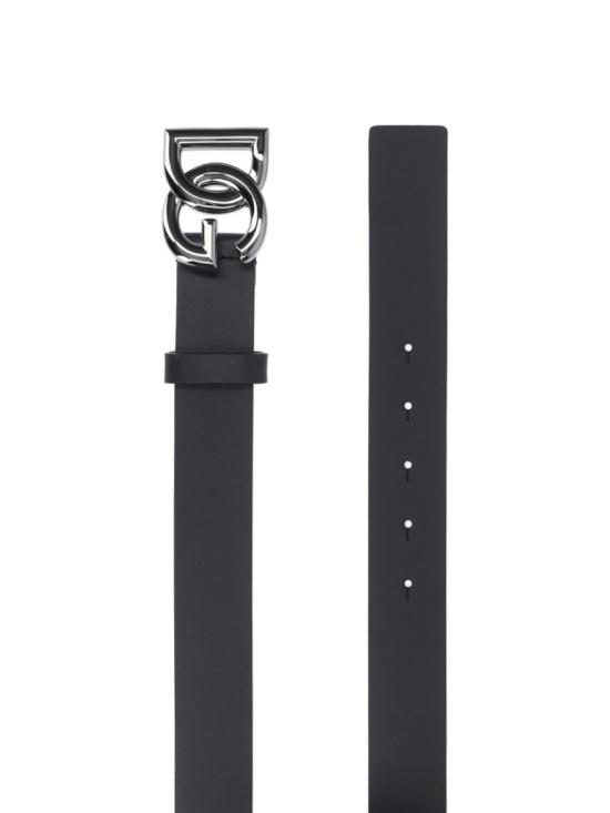 26FW 돌체앤가바나 가죽 벨트 BC4644 AX6228V363 Black - DOLCE & GABBANA