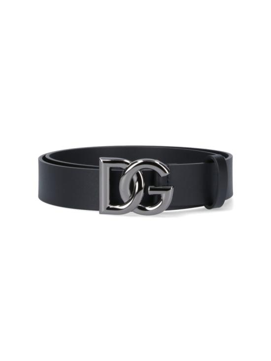 26FW 돌체앤가바나 가죽 벨트 BC4644 AX6228V363 Black