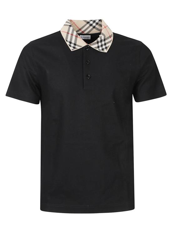 26FW 버버리 폴로 티셔츠 8126965 A1189 Black