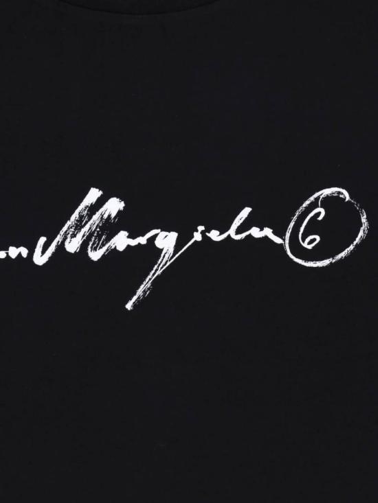 26FW MM6 메종마르지엘라 반팔 티셔츠 SH0GC0077 M20258900 Black - MM6 MAISON MARGIELA