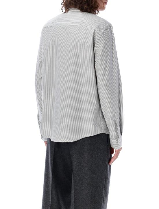 26FW 아미 ADC버튼 다운 셔츠 BFUSH063CO0087039 White - AMI