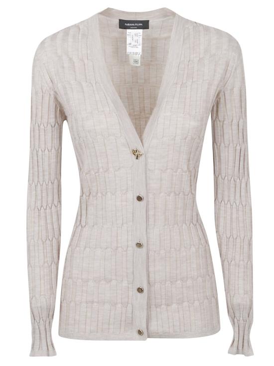 26FW 파비아나 필리피 가디건 MAD216F011N9070167 White