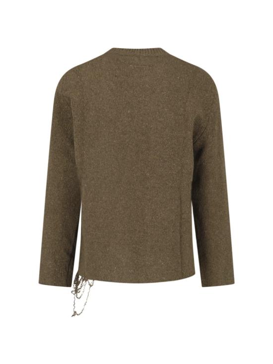 26FW MM6 메종마르지엘라 스웨터 SH0HL0049 M13283727S Green - MM6 MAISON MARGIELA