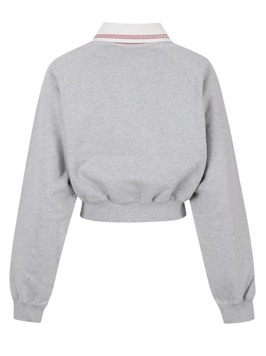 26FW 베르사체 폴로 티셔츠 10260001A187142EQ80 Grey - VERSACE