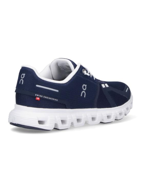 26FW 온 러닝 클라우드 6 스니커즈 3MF10070692MIDNIGHT WHITE Blue - ON RUNNING