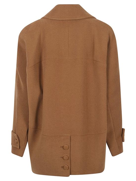 26FW 끌로에 코트 CH26AMA06077212 Brown - CHLOE