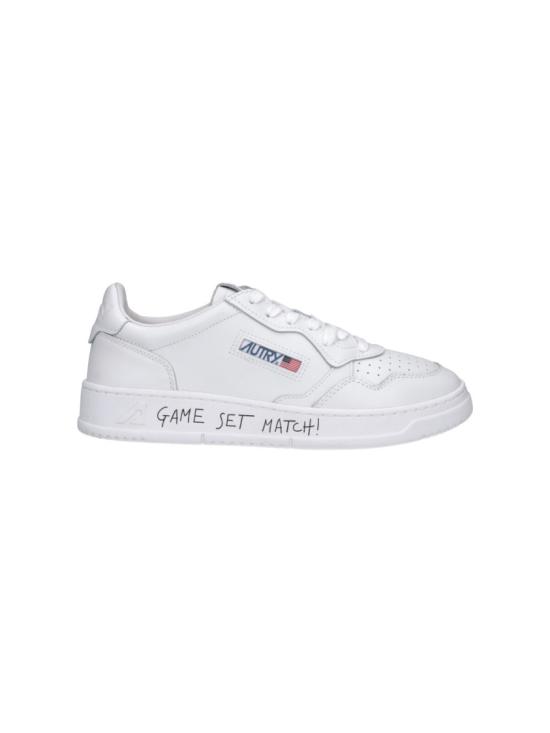 26FW 오트리 메달리스트 로우 스니커즈 AULMML08 White