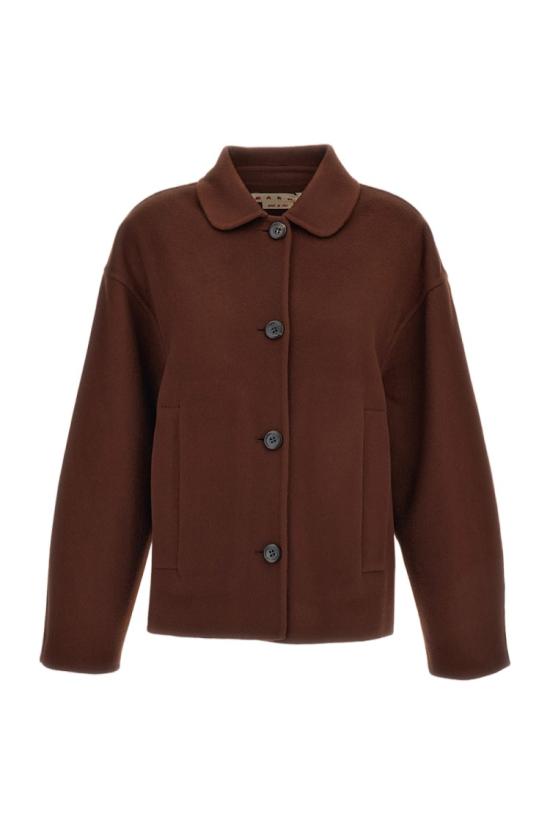 26FW 마르니 자켓 GIMA0335K0UTWA5000M40 Brown