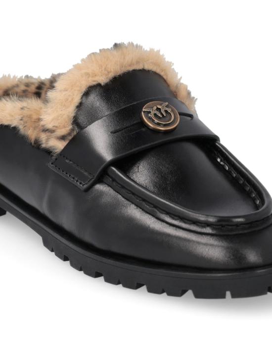 26FW 핑코 뮬/슬리퍼 6261514 Black - PINKO
