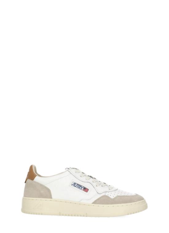 26FW 오트리 메달리스트 로우 스니커즈 AULMLS16WHT LION White