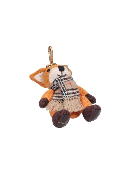 26FW 버버리 키링 8129323A4558 Orange - BURBERRY