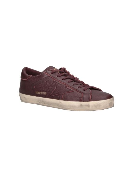 26FW 골든구스 슈퍼스타 스니커즈 GMF00101 F00888740151 Burgundy - GOLDEN GOOSE