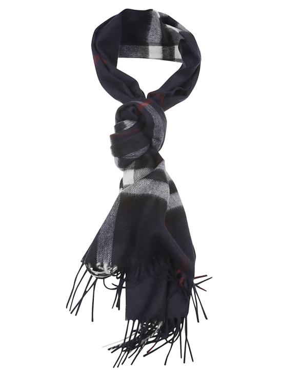 26FW 버버리 체크 캐시미어 머플러 8112641 A1249 Black