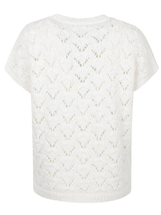 26FW 파비아나 필리피 반팔 티셔츠 MAD216F101M3150145 White - FABIANA FILIPPI