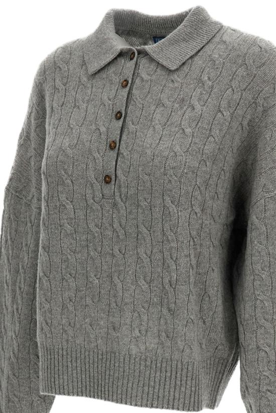 26FW 폴로 랄프로렌 스웨터 211B17767005OUTPOSTGRAYHTHR Grey - POLO RALPH LAUREN