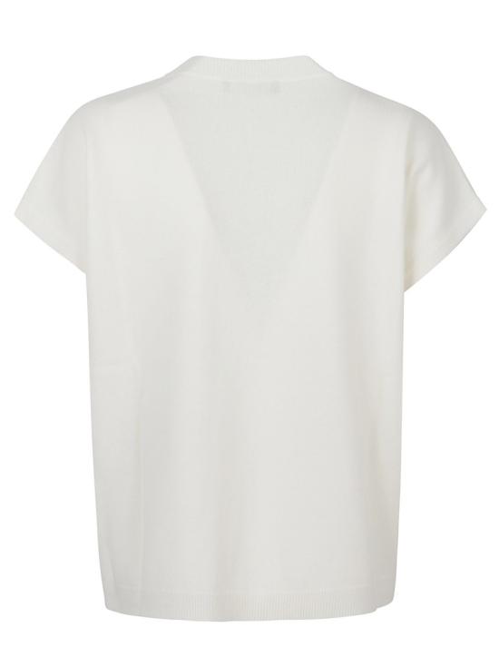 26FW 파비아나 필리피 반팔 티셔츠 MAD216F525M28125 White - FABIANA FILIPPI