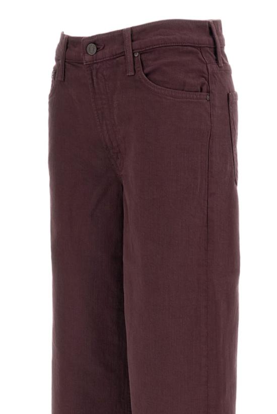26FW 마더 데님 팬츠 12488544ADKR Burgundy - MOTHER