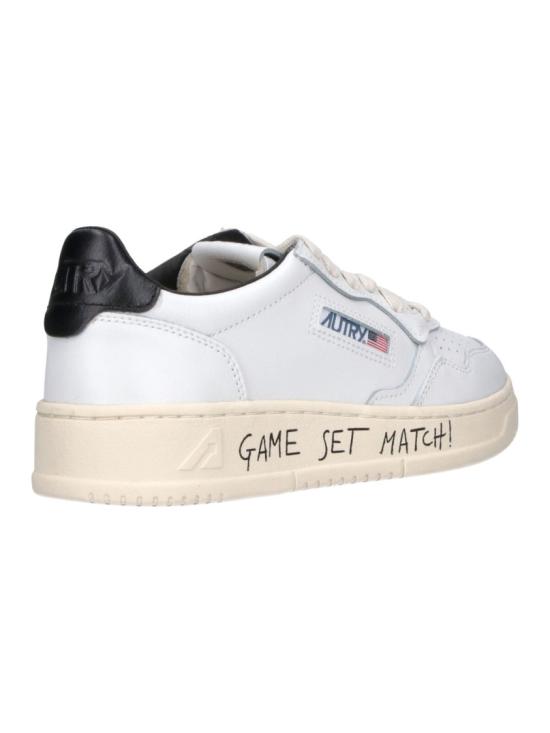 26FW 오트리 메달리스트 로우 레더 스니커즈 AULWML02 White - AUTRY