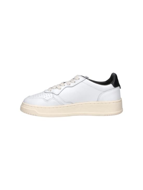 26FW 오트리 메달리스트 로우 레더 스니커즈 AULWML02 White - AUTRY