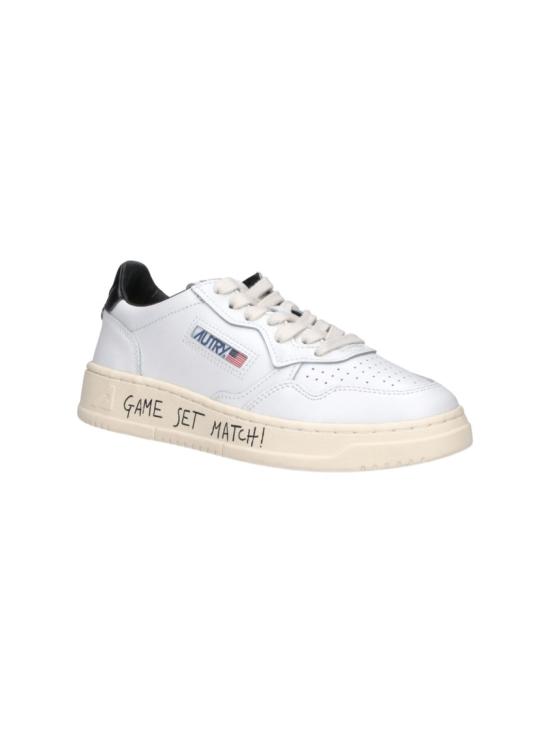 26FW 오트리 메달리스트 로우 레더 스니커즈 AULWML02 White - AUTRY